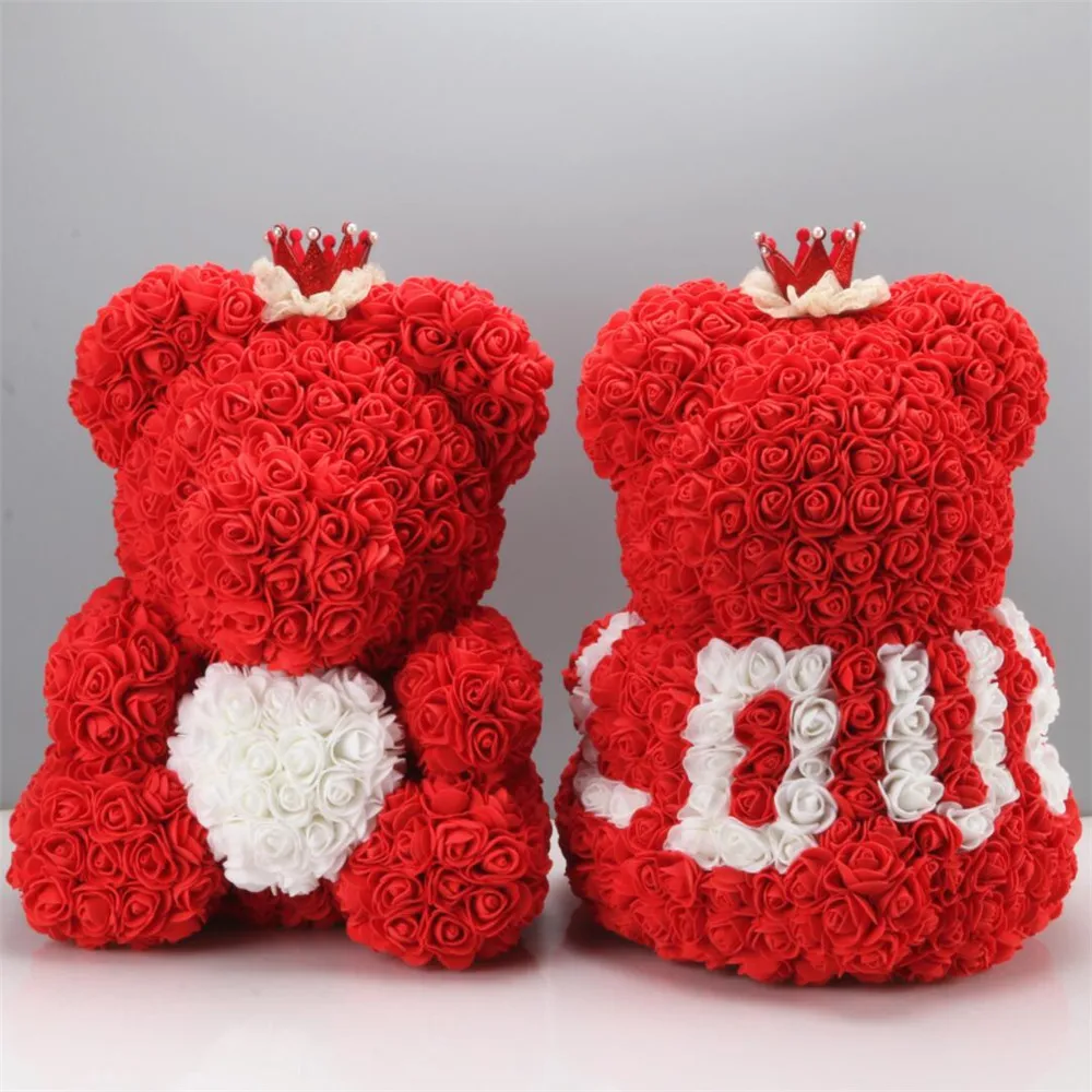 35cm Rose Heart Bear Roses Artificial Flowers Home Wedding Festival DIY Cheap Wedding Decoration Gift Christmas Wreath Crafts
35cm Rose Heart Bear Roses Artificial Flowers Home Wedding Festival DIY Cheap Wedding Decoration Gift Christmas Wreath Crafts