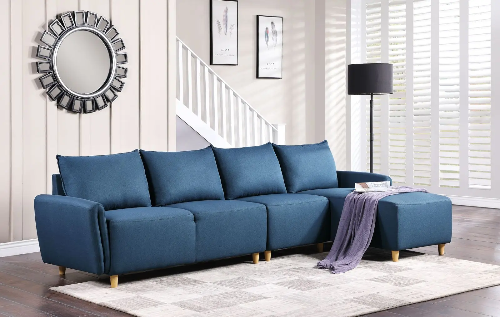 L Style Sectional Sofa Fabric Living Room Furniture Soft Sofa Bed Modern Furniture Drop Shipping
L Style Sectional Sofa Fabric Living Room Furniture Soft Sofa Bed Modern Furniture Drop Shipping