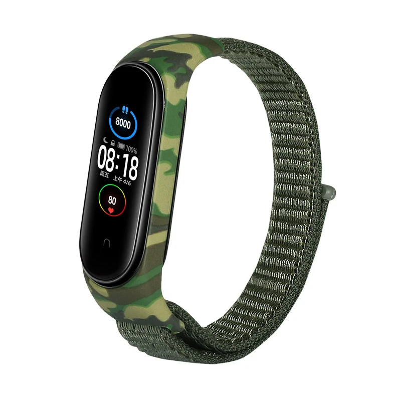 13colour Camouflage Nylon Straps for Xiaomi Mi Band 6/5/4/3 Smart Watch Band Mi5 Mi4 Replacement Watchband Nylon Velcro Strap
13colour Camouflage Nylon Straps for Xiaomi Mi Band 6/5/4/3 Smart Watch Band Mi5 Mi4 Replacement Watchband Nylon Velcro Strap