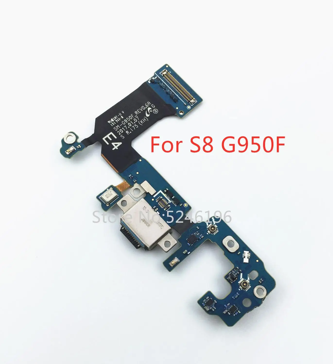 

1pcs Micro USB Charging Charger Dock Port Connector Flex Cable For Samsung Galaxy S8 G950F G950U G950N G9500 Original Replace