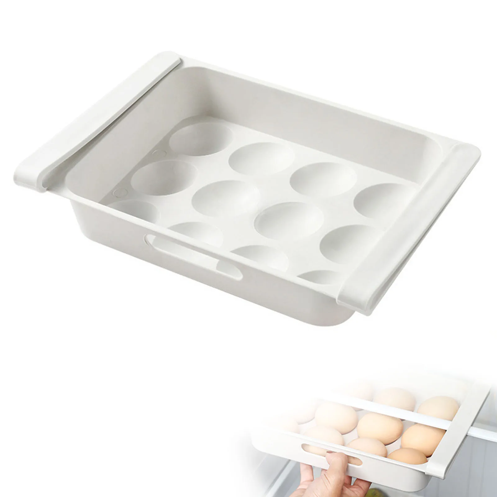 Регулируемый прозрачный пластиковый ящик-органайзер для хранения 
Регулируемый прозрачный пластиковый ящик-органайзер для хранения