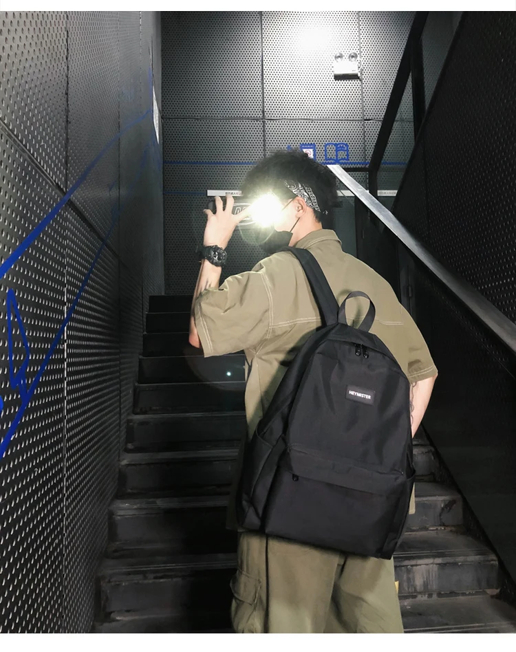 PB3464 Simple and casual Backpack men's trendy brand retro large capacity simple female
PB3464 Simple and casual Backpack men's trendy brand retro large capacity simple female
