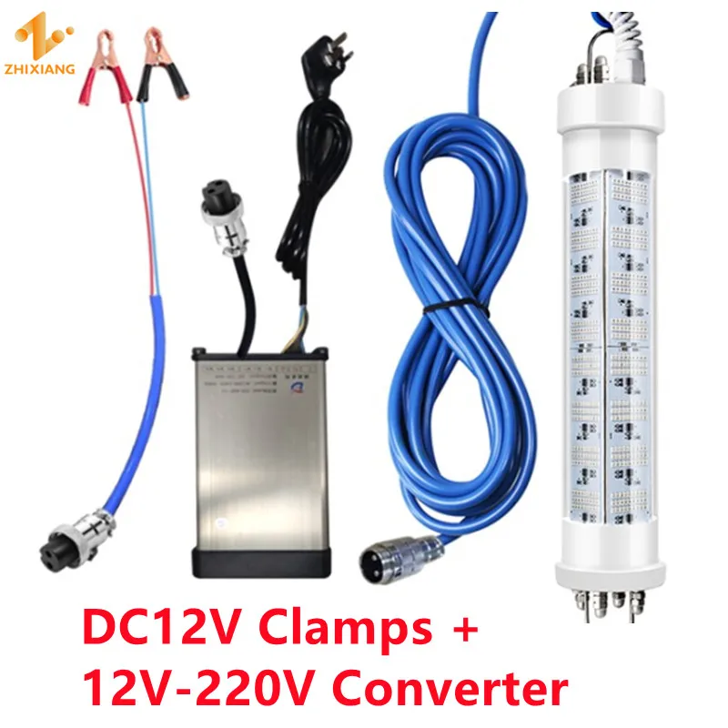 DC12V/ 220V LED Underwater fishing light lamp for attracting fish IP68
DC12V/ 220V LED Underwater fishing light lamp for attracting fish IP68
