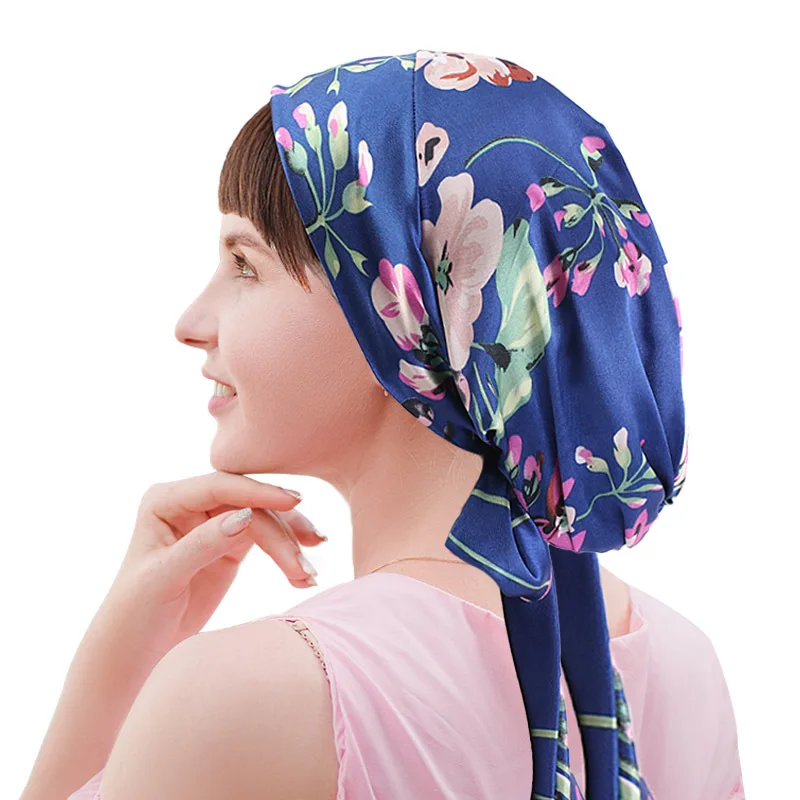 Floral Printed Muslim Headscarf Hat Summer Women Inner Hijab Bonnet Turban Caps India Head Wrap Hats For Lady Hair Accessories
Floral Printed Muslim Headscarf Hat Summer Women Inner Hijab Bonnet Turban Caps India Head Wrap Hats For Lady Hair Accessories