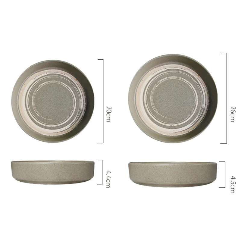 FANCITY Creative ceramic plates, cutlery sets, deep plates, large flat plates, dishes
FANCITY Creative ceramic plates, cutlery sets, deep plates, large flat plates, dishes