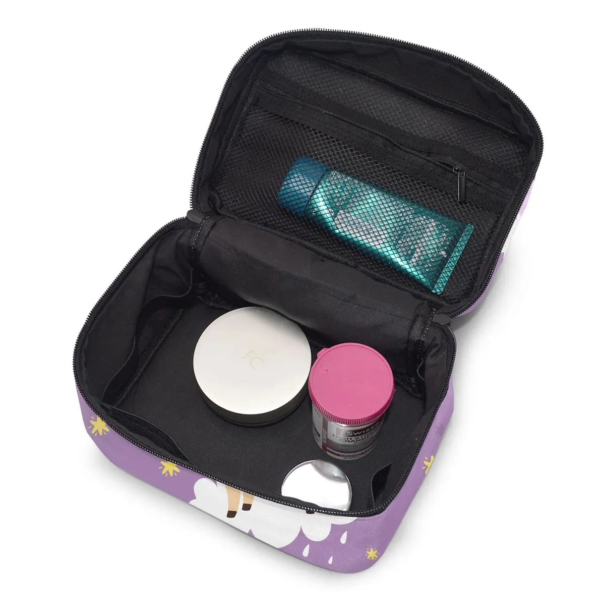 2021 Multi-function Travel Organizer Bag Cute Llama Cloud Women Cosmetic Bag Beauty Makeup Toiletry Wash Bags
2021 Multi-function Travel Organizer Bag Cute Llama Cloud Women Cosmetic Bag Beauty Makeup Toiletry Wash Bags