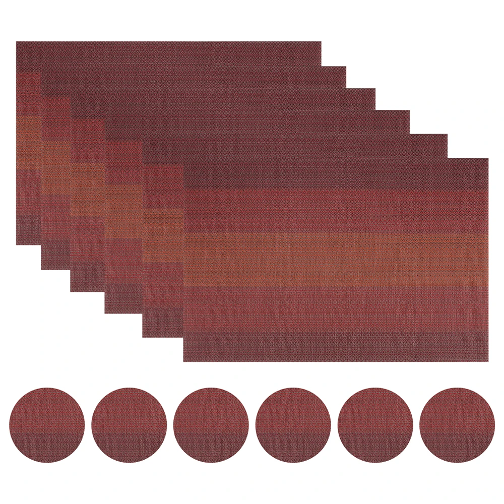 Yeahmart Christmas PVC Plastic Placemats for Dining table mat set Linens place mat in Kitchen Tableware Pad Coffee Tea Place Mat
Yeahmart Christmas PVC Plastic Placemats for Dining table mat set Linens place mat in Kitchen Tableware Pad Coffee Tea Place Mat