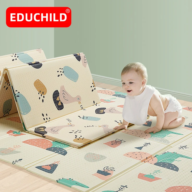 Детский игровой коврик Educhild XPE, детский игровой коврик 180*200*2 см, плотный нескользящий детский коврик, складной водонепроницаемый коврик для ...
Детский игровой коврик Educhild XPE, детский игровой коврик 180*200*2 см, плотный нескользящий детский коврик, складной водонепроницаемый коврик для ...