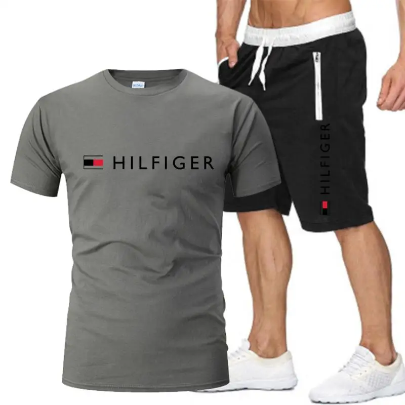 2021 Summer Two-Piece T-Shirt Pants Men's Casual Sportswear Tide Brand Sportswear Cotton Men's Fashion
2021 Summer Two-Piece T-Shirt Pants Men's Casual Sportswear Tide Brand Sportswear Cotton Men's Fashion