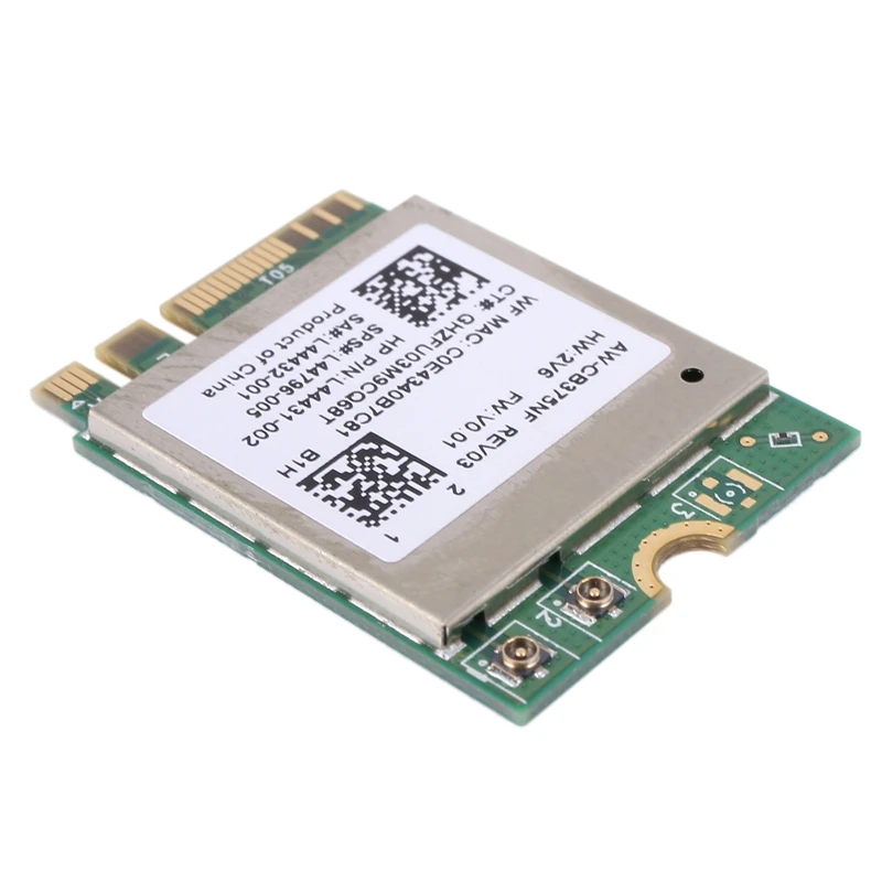 RTL8822CE Dual-Band Gigabit Wifi Bluetooth 5.0 M.2 Interface Wifi Wireless Module 1200M Network Card
RTL8822CE Dual-Band Gigabit Wifi Bluetooth 5.0 M.2 Interface Wifi Wireless Module 1200M Network Card