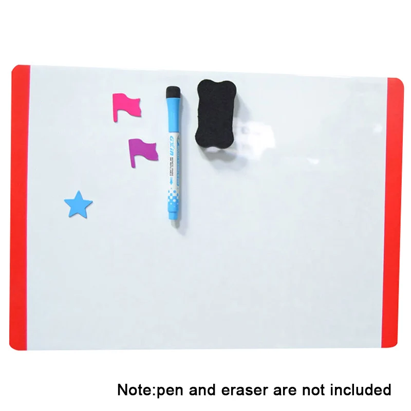 Magnetic Board Whiteboard A4 21x30cm PVC Gift For Drawing Message Fridge Refrigerator HEE889
Magnetic Board Whiteboard A4 21x30cm PVC Gift For Drawing Message Fridge Refrigerator HEE889