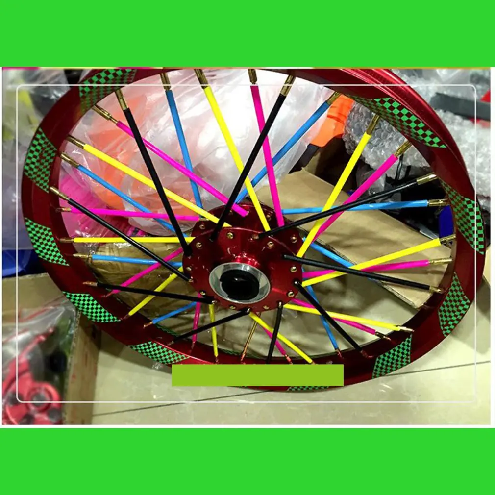36PCS/SET Colorful Bike Motorcycle Mountain Bike MTB Wheel Modification Spokes Sleeve Tube Safety Snap-On Clip Tube
36PCS/SET Colorful Bike Motorcycle Mountain Bike MTB Wheel Modification Spokes Sleeve Tube Safety Snap-On Clip Tube