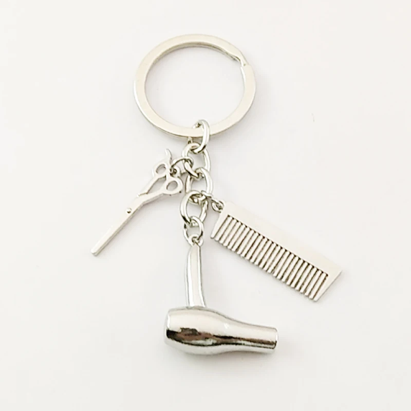 Barber Shop Hair Dresser Keychain Scissors Hair Clipper Hair dryer keychain Shaver Pendant Keyring Hair Dresser Jewellery Gift
Barber Shop Hair Dresser Keychain Scissors Hair Clipper Hair dryer keychain Shaver Pendant Keyring Hair Dresser Jewellery Gift