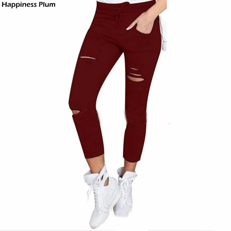 New Ripped Jeans For Women Women Big Size Ripped Trousers Stretch Pencil Pants Leggings Women Jeans
New Ripped Jeans For Women Women Big Size Ripped Trousers Stretch Pencil Pants Leggings Women Jeans