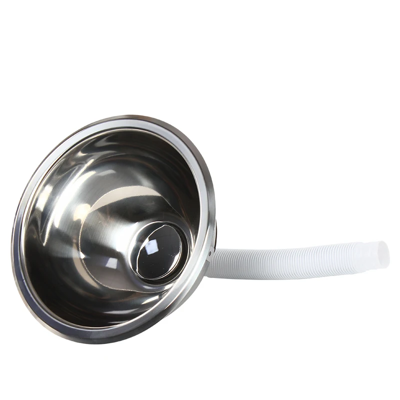 Boat RV Caravan Stainless Steel Hand Wash Basin Sink Round
Boat RV Caravan Stainless Steel Hand Wash Basin Sink Round