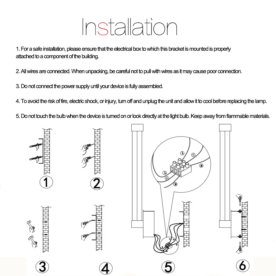 Minimalist Lamp Wall Light Fixture For Home Bedroom Bathroom Staircase Lighting Wall-Mounted Sconce Indoor Apply Wall Decoration
Minimalist Lamp Wall Light Fixture For Home Bedroom Bathroom Staircase Lighting Wall-Mounted Sconce Indoor Apply Wall Decoration