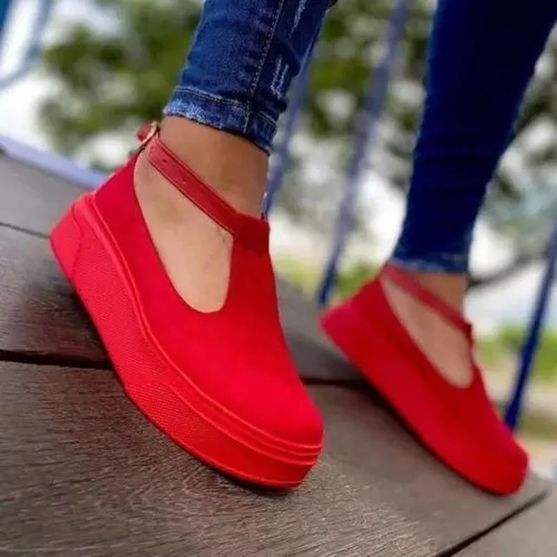 2022 Ladies Flat Shoes Summer Mid-heel Platform Sandals Spring and Autumn Vulcanized Shoes Lightweight Comfortable Casual Shoes
2022 Ladies Flat Shoes Summer Mid-heel Platform Sandals Spring and Autumn Vulcanized Shoes Lightweight Comfortable Casual Shoes