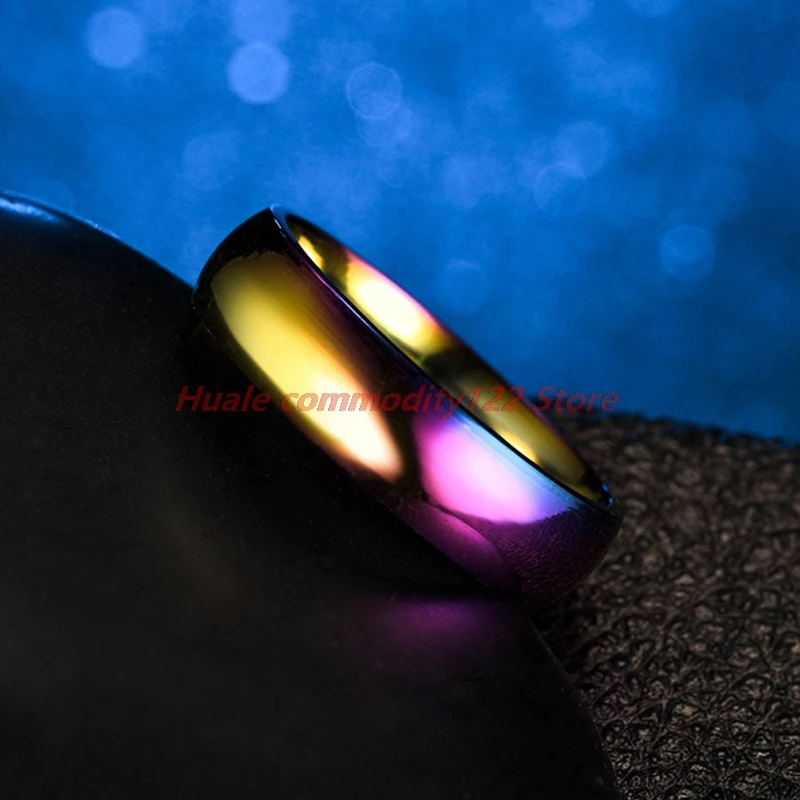 Hot Size 16-23mm Men Women Rainbow Colorful Lose Weight Ring Titanium Steel Wedding Band Ring
Hot Size 16-23mm Men Women Rainbow Colorful Lose Weight Ring Titanium Steel Wedding Band Ring