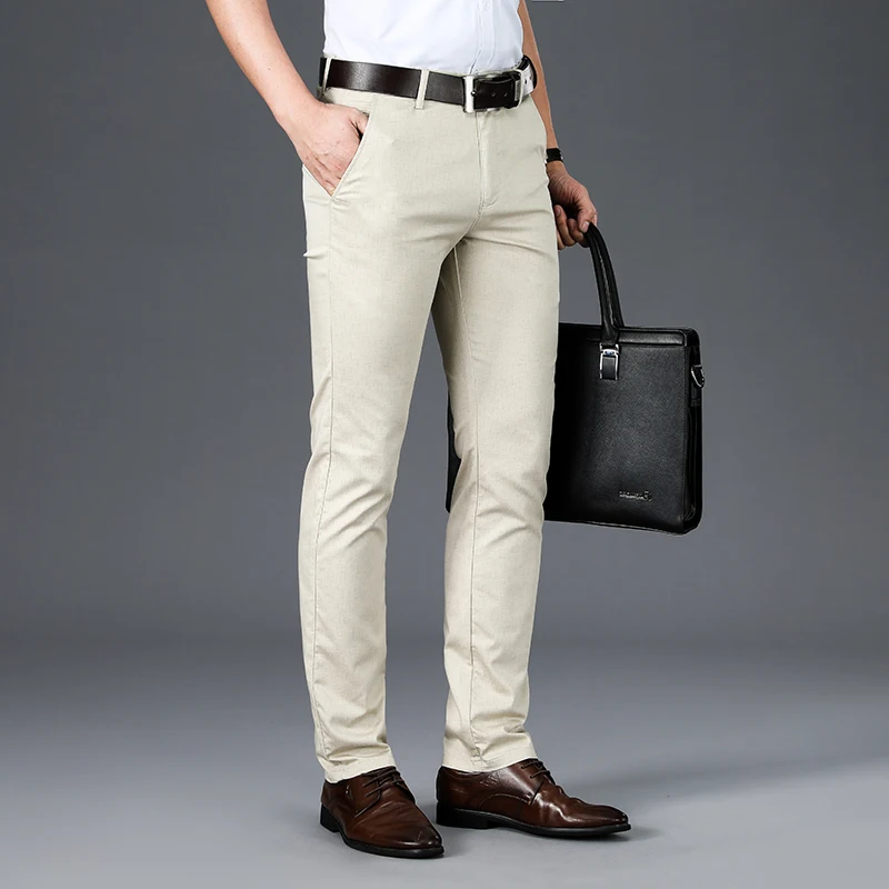 QUANBO Men Commuter Pant Slim, Comfortable, Breathable, FlexKnit Stretch, Straight-Leg Flat Front 2021 Summer Business Trousers
QUANBO Men Commuter Pant Slim, Comfortable, Breathable, FlexKnit Stretch, Straight-Leg Flat Front 2021 Summer Business Trousers