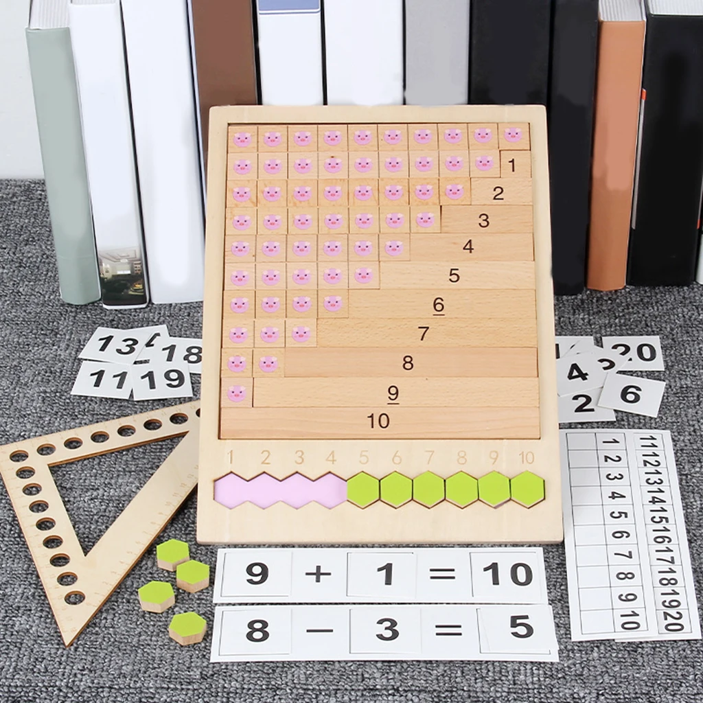 Математические игрушки Монтессори, сложение, вычитание, умножение, деление, обучение 
Математические игрушки Монтессори, сложение, вычитание, умножение, деление, обучение