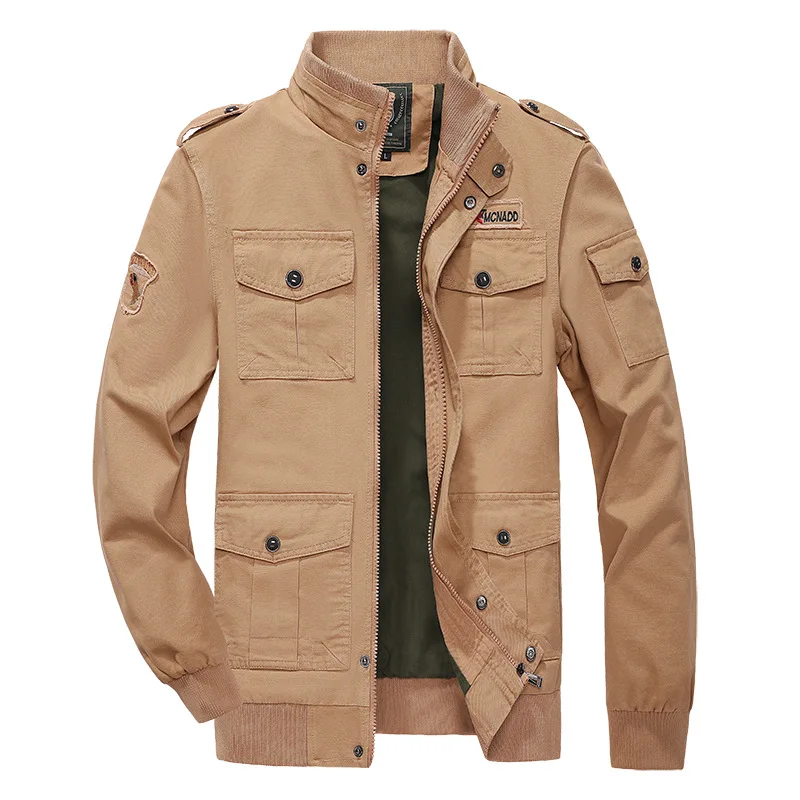 2021 New Lapel Tooling Jacket Men‘s Military Tooling Jacket Autumn And Winter Multi-pocket Large Size Washed Jacket
2021 New Lapel Tooling Jacket Men‘s Military Tooling Jacket Autumn And Winter Multi-pocket Large Size Washed Jacket
