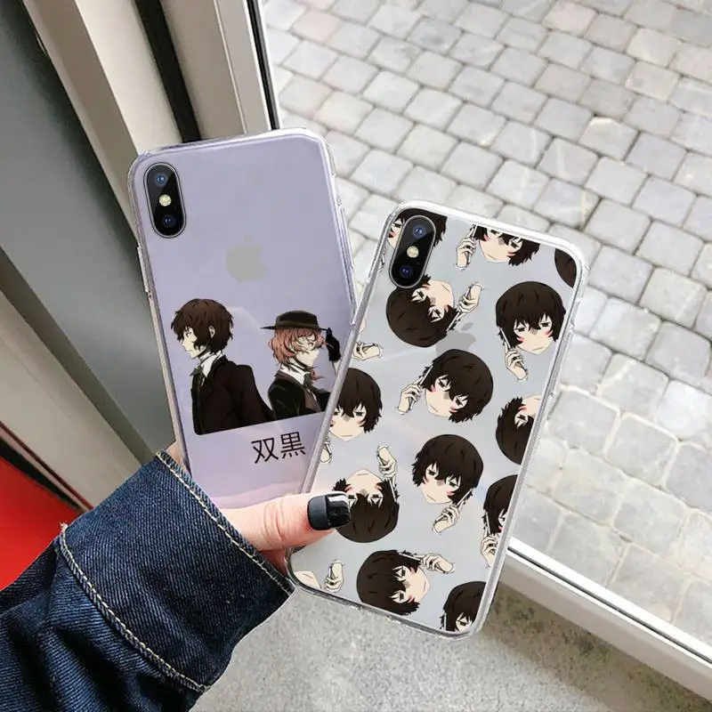 Japan anime bungou stray Phone Case Transparent soft For iphone 5 5s 5c se 6 6s 7 8 11 12 plus mini x xs xr pro max
Japan anime bungou stray Phone Case Transparent soft For iphone 5 5s 5c se 6 6s 7 8 11 12 plus mini x xs xr pro max