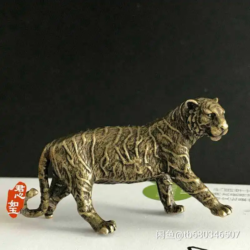 Solid Brass Zodiac Tiger Ornaments Exquisite Desk Ornaments Bronze Tea Pet Copper Tiger Copper Pieces Feng Shui Antique
Solid Brass Zodiac Tiger Ornaments Exquisite Desk Ornaments Bronze Tea Pet Copper Tiger Copper Pieces Feng Shui Antique