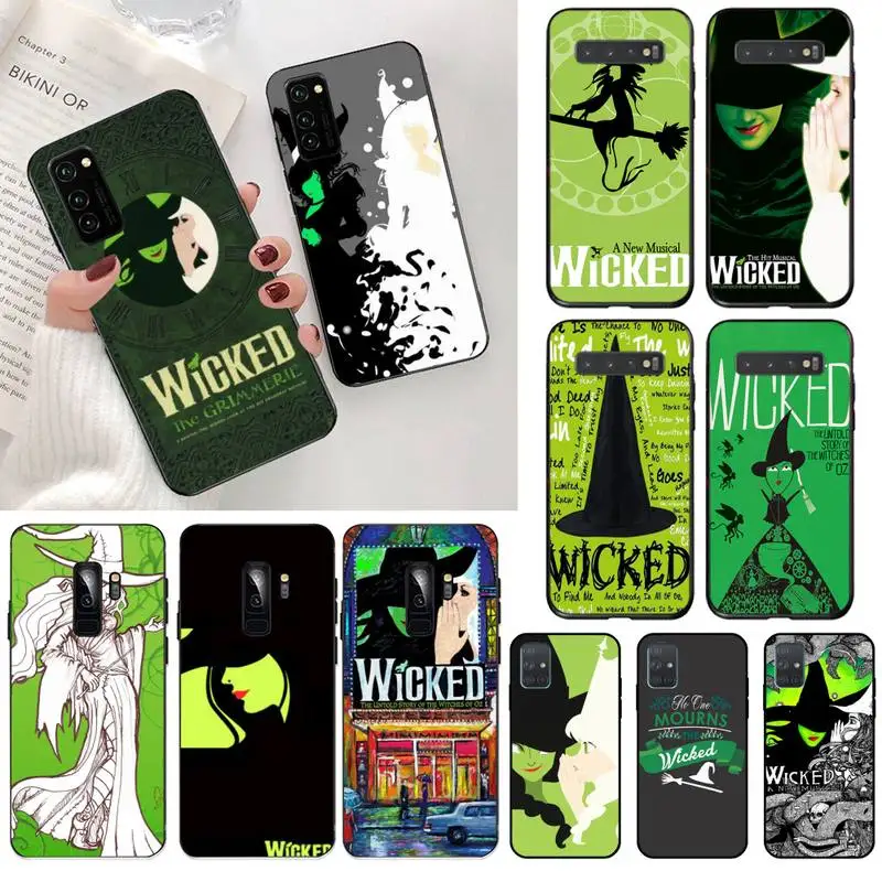 HUAGETOP New WICKED The Musical Luxury Unique Phone Cover for Samsung S20 plus Ultra S6 S7 edge S8 S9 plus S10 5G lite 2020
HUAGETOP New WICKED The Musical Luxury Unique Phone Cover for Samsung S20 plus Ultra S6 S7 edge S8 S9 plus S10 5G lite 2020