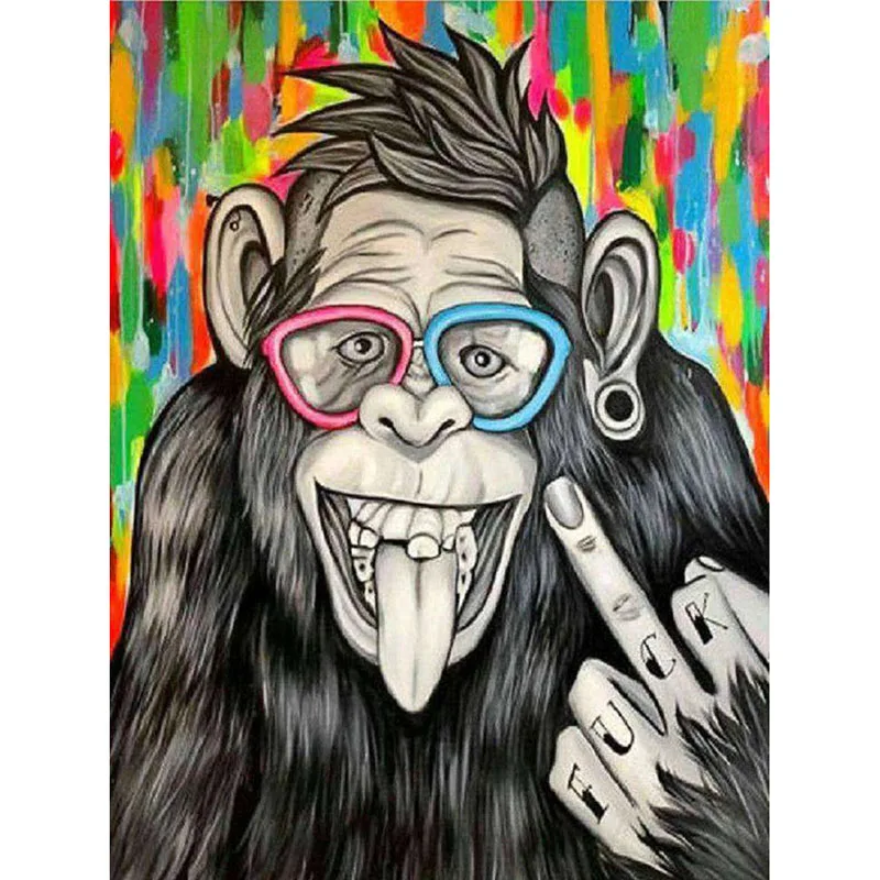 Graffiti Gorilla Monkey Diamond Painting Jewel Cross Stitch Paint 5D Diy Full Drills Mosaic Diamond Art Adult Craft
Graffiti Gorilla Monkey Diamond Painting Jewel Cross Stitch Paint 5D Diy Full Drills Mosaic Diamond Art Adult Craft