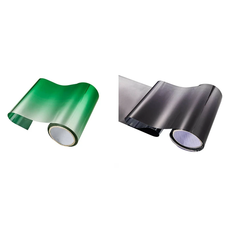 2 Pcs Car Tinting Film Top Front Windshield Foil Solar Protection Gradient 20X150cm (Black & Green)
2 Pcs Car Tinting Film Top Front Windshield Foil Solar Protection Gradient 20X150cm (Black & Green)