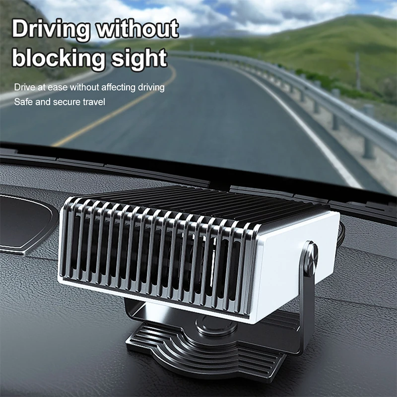 2 In 1 12V/24V Car Heater Electric Cooling Heating Fan Electric Dryer Windshield Defogging 360 Degree Rotation Car Defroster
2 In 1 12V/24V Car Heater Electric Cooling Heating Fan Electric Dryer Windshield Defogging 360 Degree Rotation Car Defroster