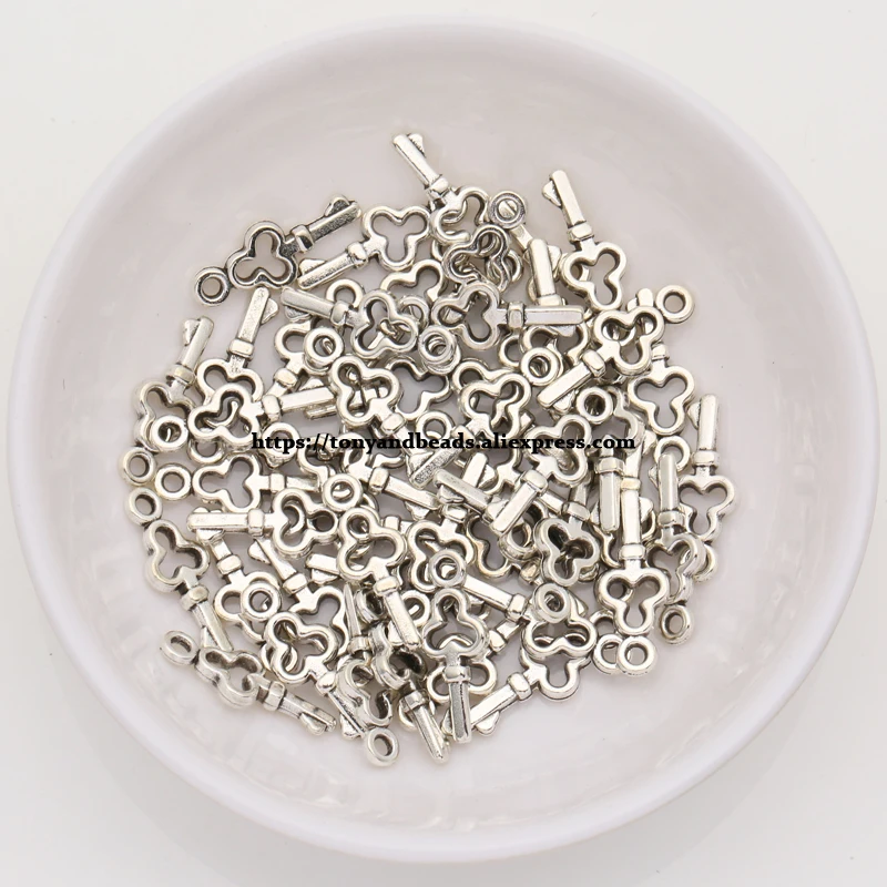 (50Pcs/Lot) Zinc Alloy Tibetan Silver European Charm 3 Round key-Shape Pendant Size 16x6mm ZN500
(50Pcs/Lot) Zinc Alloy Tibetan Silver European Charm 3 Round key-Shape Pendant Size 16x6mm ZN500