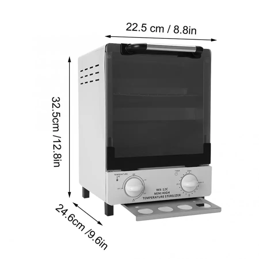 High Temperature Anti-Virus Sterilizer for Nail Art Scissors Tools Sterilization EU Plug NEW ABS 10L Nail Tools Sterilizer 
High Temperature Anti-Virus Sterilizer for Nail Art Scissors Tools Sterilization EU Plug NEW ABS 10L Nail Tools Sterilizer