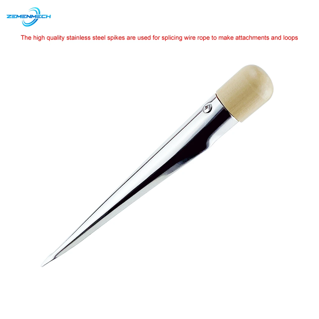 2PCS 180mm Boat Splicing Spike Marine Wood Handle 304 Stainless Steel Rope Splicing Spike For Yacht Speedboat Boat Accessories
2PCS 180mm Boat Splicing Spike Marine Wood Handle 304 Stainless Steel Rope Splicing Spike For Yacht Speedboat Boat Accessories