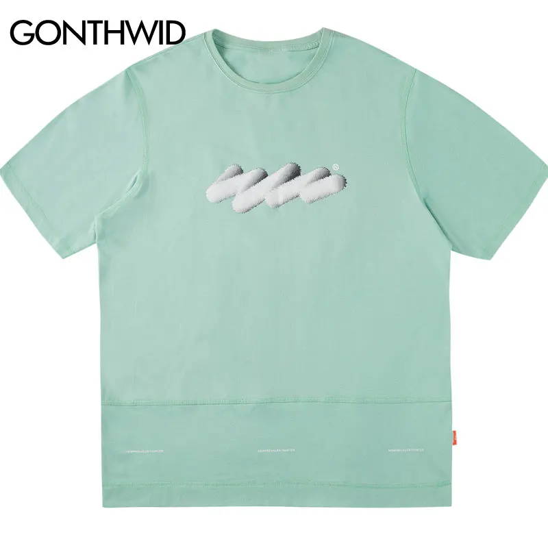 GONTHWID Creative Print Embroidery Self Help Short Sleeve Tshirts Streetwear Men Hip Hop Harajuku Casual T Shirts Male Tops Tees
GONTHWID Creative Print Embroidery Self Help Short Sleeve Tshirts Streetwear Men Hip Hop Harajuku Casual T Shirts Male Tops Tees