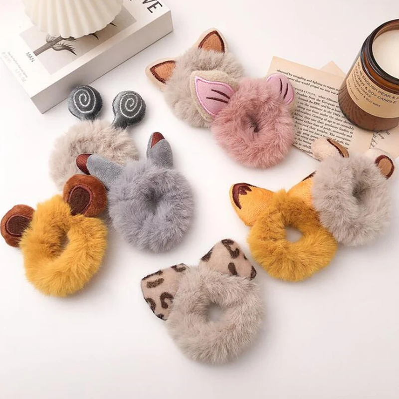 New cartoon plush bear ear hair tie knot elastic hair tie girl ponytail hair tie hair tie hair accessories
New cartoon plush bear ear hair tie knot elastic hair tie girl ponytail hair tie hair tie hair accessories