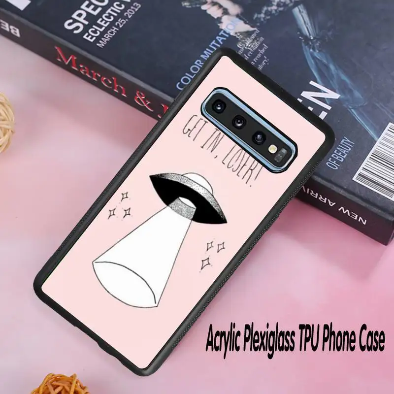 UFO Space Phone Case Acrylic Plexiglass TPU For Samsung Galaxy S8 S9 S10 s10e S20 PLUS ULTRA S6edge
UFO Space Phone Case Acrylic Plexiglass TPU For Samsung Galaxy S8 S9 S10 s10e S20 PLUS ULTRA S6edge