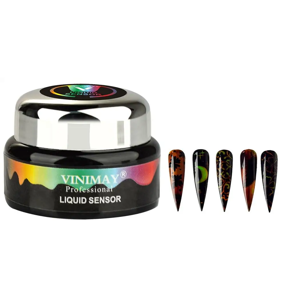 New Nail Temperature Changing Liquid Neon Thermochromic Crystal Liquid Nail Polish Changeable Color Ong Lasting Nail Art Gel
New Nail Temperature Changing Liquid Neon Thermochromic Crystal Liquid Nail Polish Changeable Color Ong Lasting Nail Art Gel
