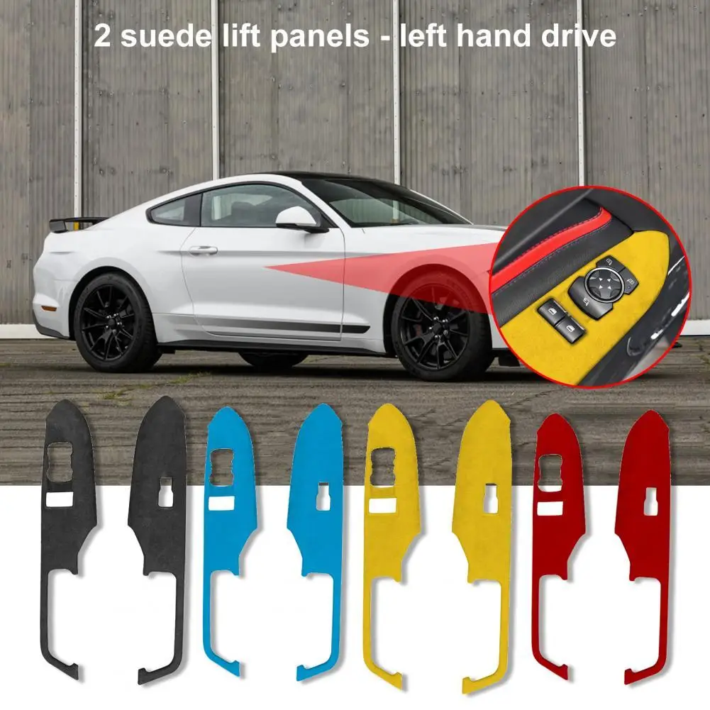 Eco-friendly 2Pcs Exquisite Suede Leather Window Lift Switch Panel Frame Trim Durable Panel Trim Soft
Eco-friendly 2Pcs Exquisite Suede Leather Window Lift Switch Panel Frame Trim Durable Panel Trim Soft