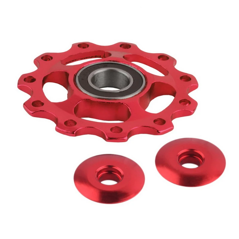 11T Aluminium Bicycles Rear Derailleur Pulley Roller Idler Bearing Jockey Bike Wheel Mountain Road MTB Parts Cycling Accessories
11T Aluminium Bicycles Rear Derailleur Pulley Roller Idler Bearing Jockey Bike Wheel Mountain Road MTB Parts Cycling Accessories