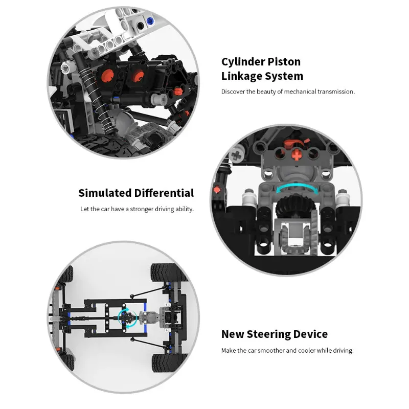 Original Xiaomi Mijia Building Block Robot Desert Racing DIY Educational Toy Puzzle Cylinder Piston Connecting Rod Children
Original Xiaomi Mijia Building Block Robot Desert Racing DIY Educational Toy Puzzle Cylinder Piston Connecting Rod Children