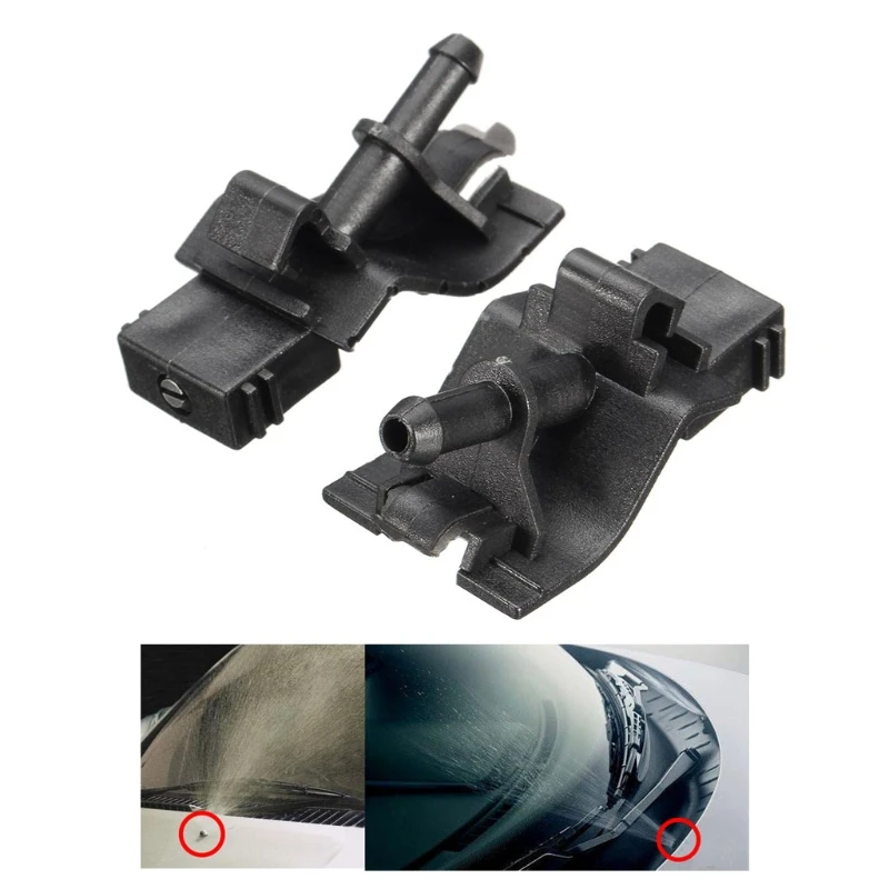 2Pcs Replace Camry Corolla 2006-2015 Front Windshield Wiper Cleaning Washer Jet Nozzles for Keep Windshield Clear
2Pcs Replace Camry Corolla 2006-2015 Front Windshield Wiper Cleaning Washer Jet Nozzles for Keep Windshield Clear