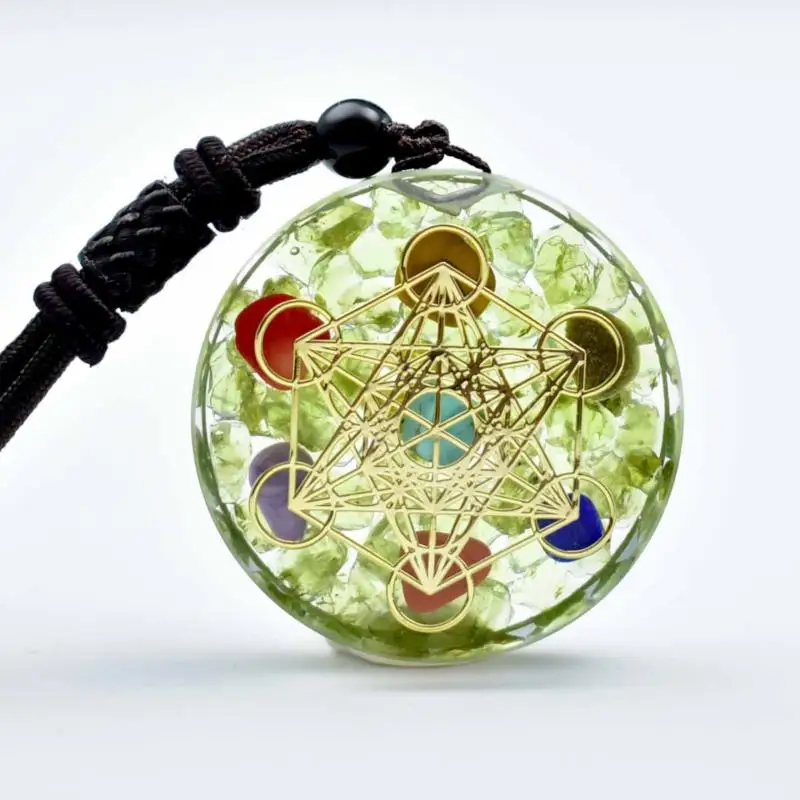 Orgonite Pendant Necklace Metatron Cube Resin Pendant Cosmic Healing Crystal Sacred Geometry Necklace Meditation Jewelry
Orgonite Pendant Necklace Metatron Cube Resin Pendant Cosmic Healing Crystal Sacred Geometry Necklace Meditation Jewelry