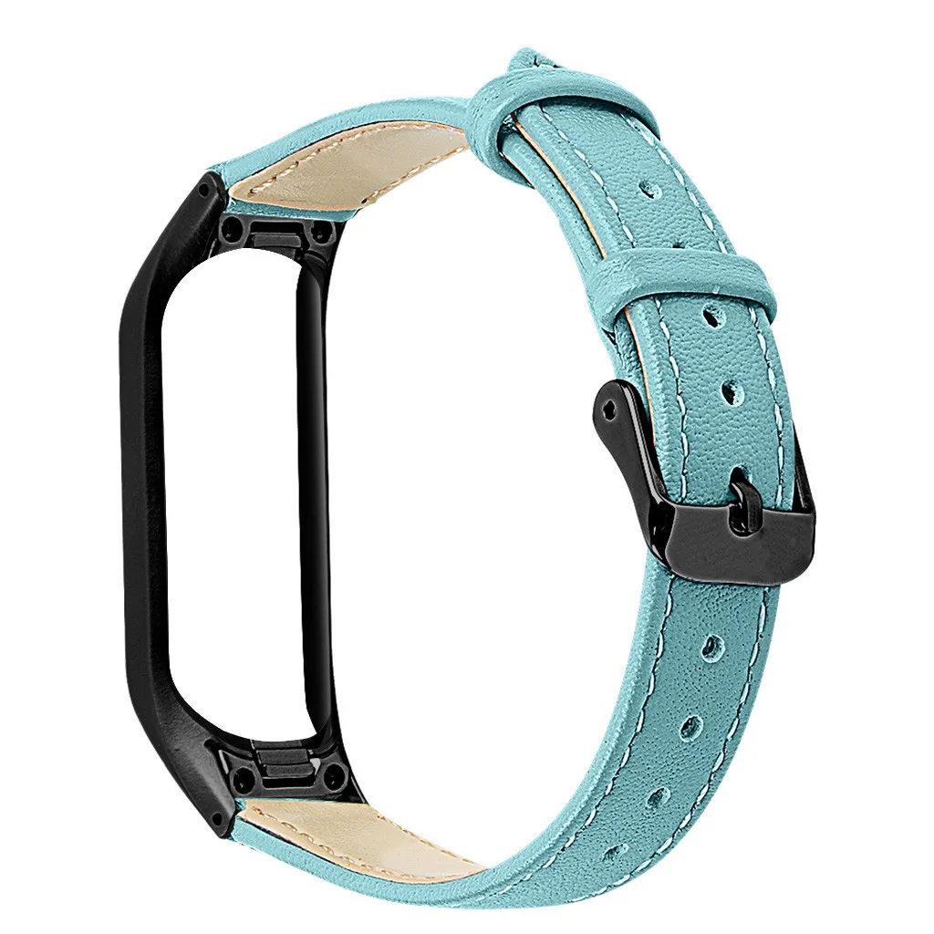 Ouhaobin наручный ремешок для Samsung Galaxy fit e R375 сменный кожаный металлический чехол
