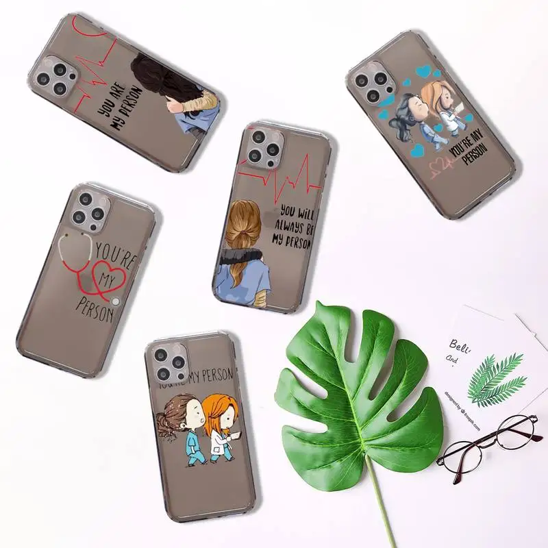 Greys Anatomy You're My Person Phone Case For iPhone 7 8 11 12 X XS XR MINI Pro Max Plus Retro Black Grey clear transparent
Greys Anatomy You're My Person Phone Case For iPhone 7 8 11 12 X XS XR MINI Pro Max Plus Retro Black Grey clear transparent