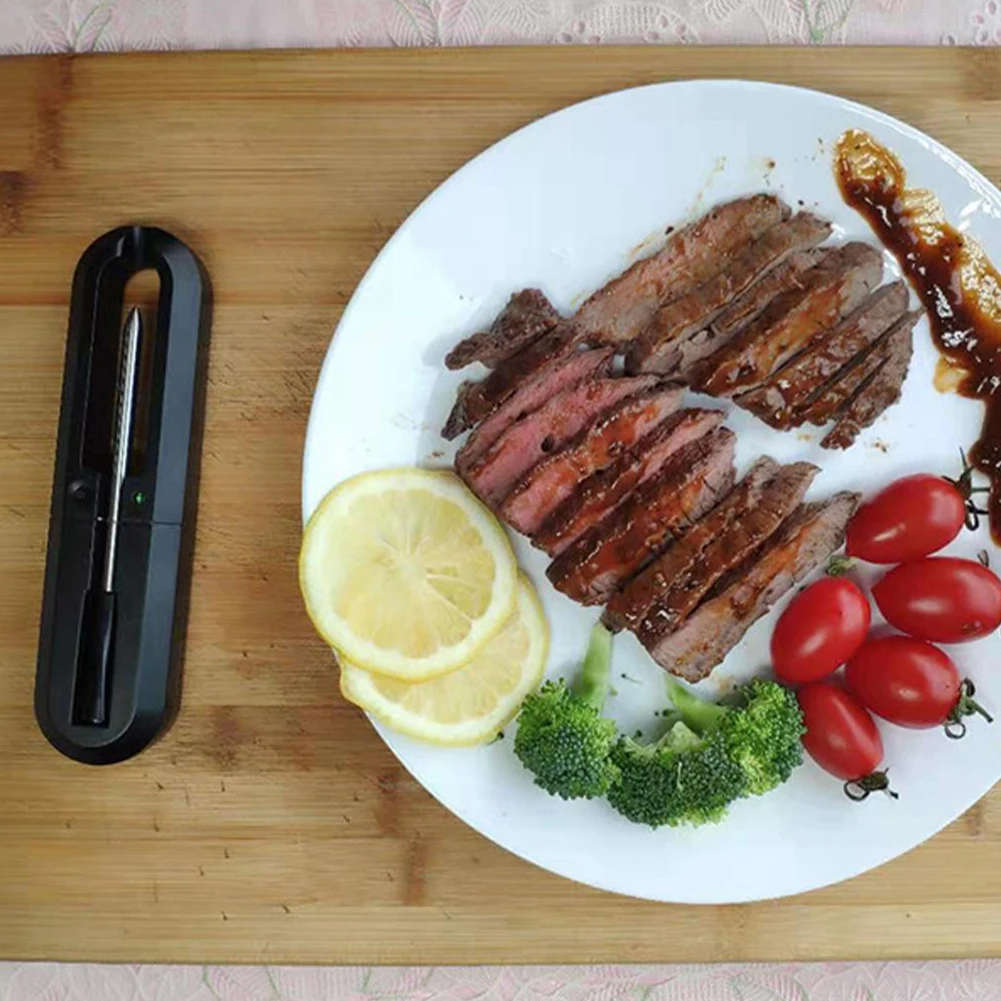 1pc Bluetooth BBQ Probe Meat Thermomete Wireless Digital Kitchen Food Cooking Oven Grill Smoker Kitchen Barbecue Accessories
1pc Bluetooth BBQ Probe Meat Thermomete Wireless Digital Kitchen Food Cooking Oven Grill Smoker Kitchen Barbecue Accessories