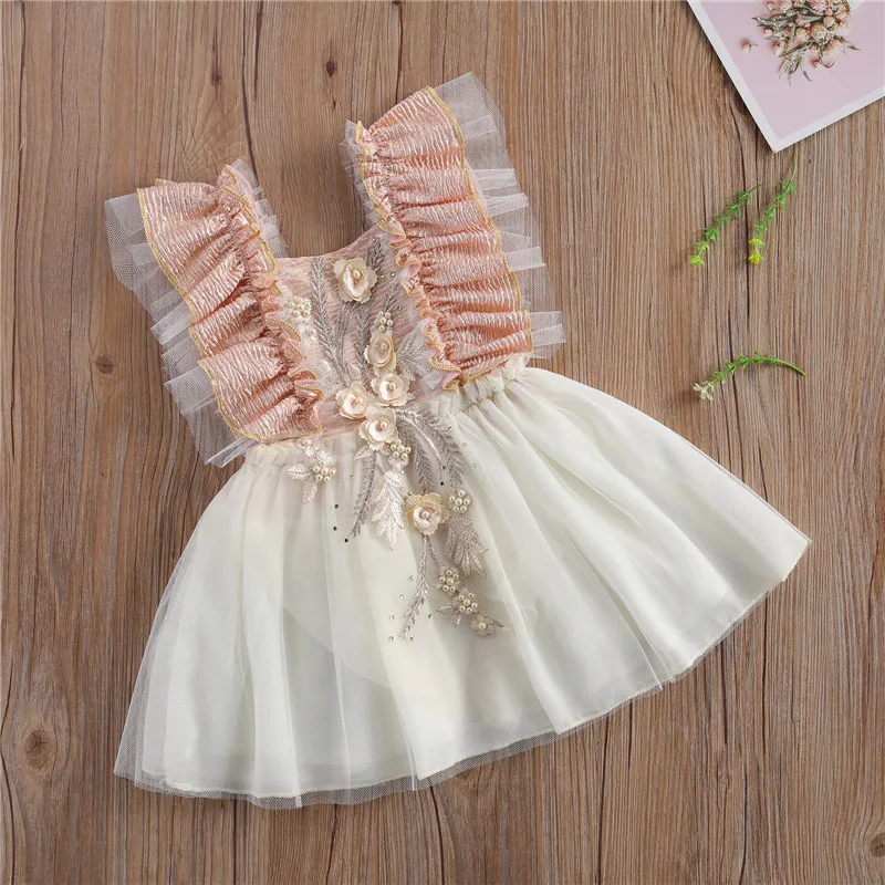 Newborn Baby Dress for Girls Birthday Fashion Princess 3D Flower Tulle Lace Ruffles Dress Infant Clothing Toddler Girls Dresses
Newborn Baby Dress for Girls Birthday Fashion Princess 3D Flower Tulle Lace Ruffles Dress Infant Clothing Toddler Girls Dresses