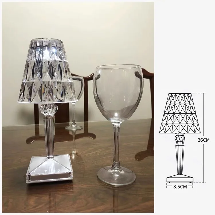 Desk Lamp USB Touch Sensor Bar Light Decor Restaurant Table Lamps Romantic Night Light Fixture Bed Lamp Acrylic Crystal Light
Desk Lamp USB Touch Sensor Bar Light Decor Restaurant Table Lamps Romantic Night Light Fixture Bed Lamp Acrylic Crystal Light