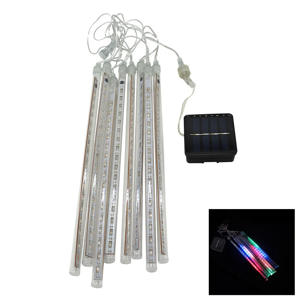Solar Power Tube String Wedding RGB Party Favor Outdoor Meteor Shower Light String Indoor Waterproof UV Falling Star 30cm
Solar Power Tube String Wedding RGB Party Favor Outdoor Meteor Shower Light String Indoor Waterproof UV Falling Star 30cm