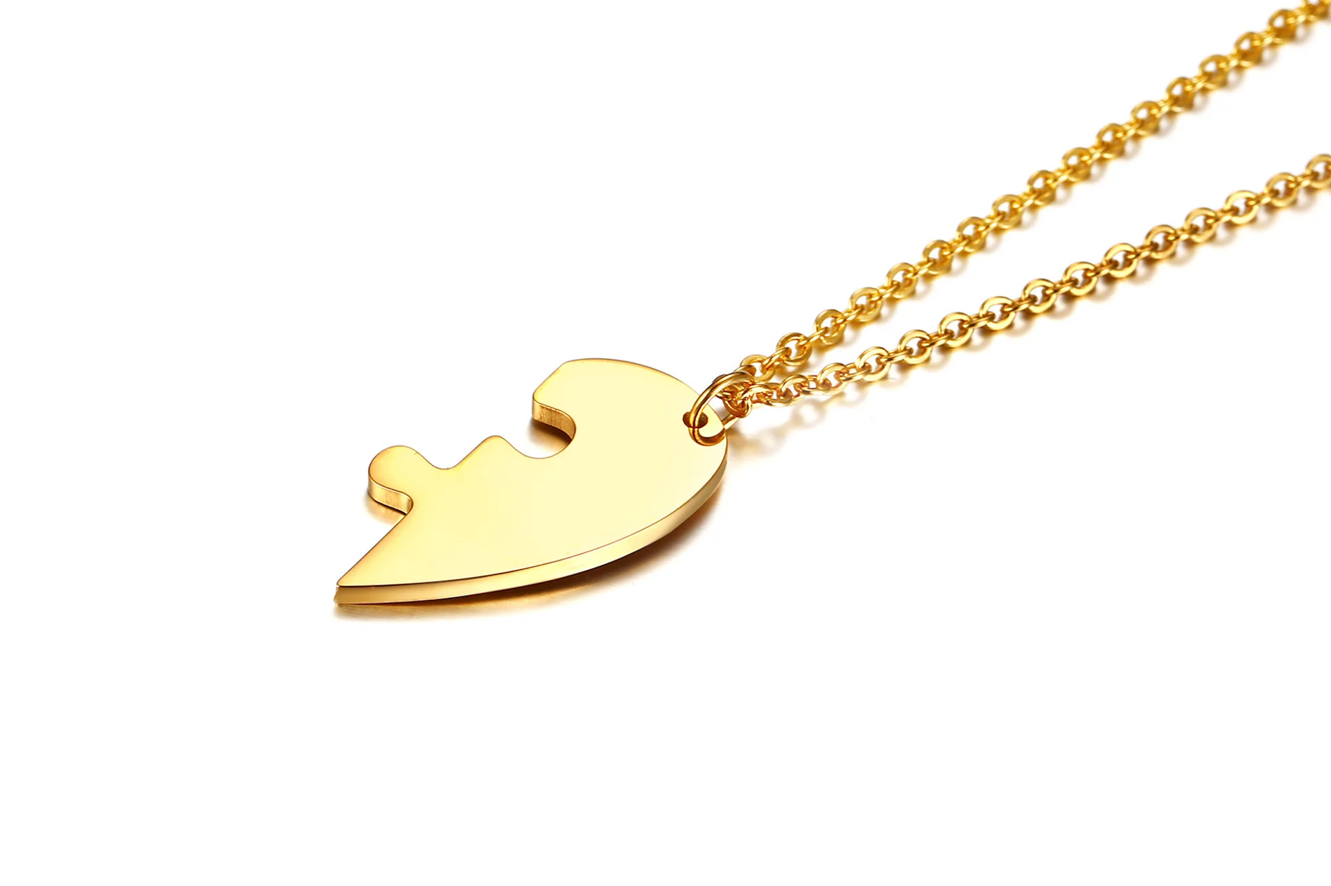 FXM PF12 stainless steel necklace hot sell popular man woman 34mm Splicing heart shape black color lover gift women Korea style
FXM PF12 stainless steel necklace hot sell popular man woman 34mm Splicing heart shape black color lover gift women Korea style
